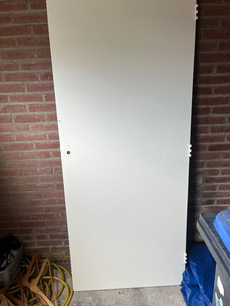 Deur wel licht beschadigd, Ophalen, Gebruikt