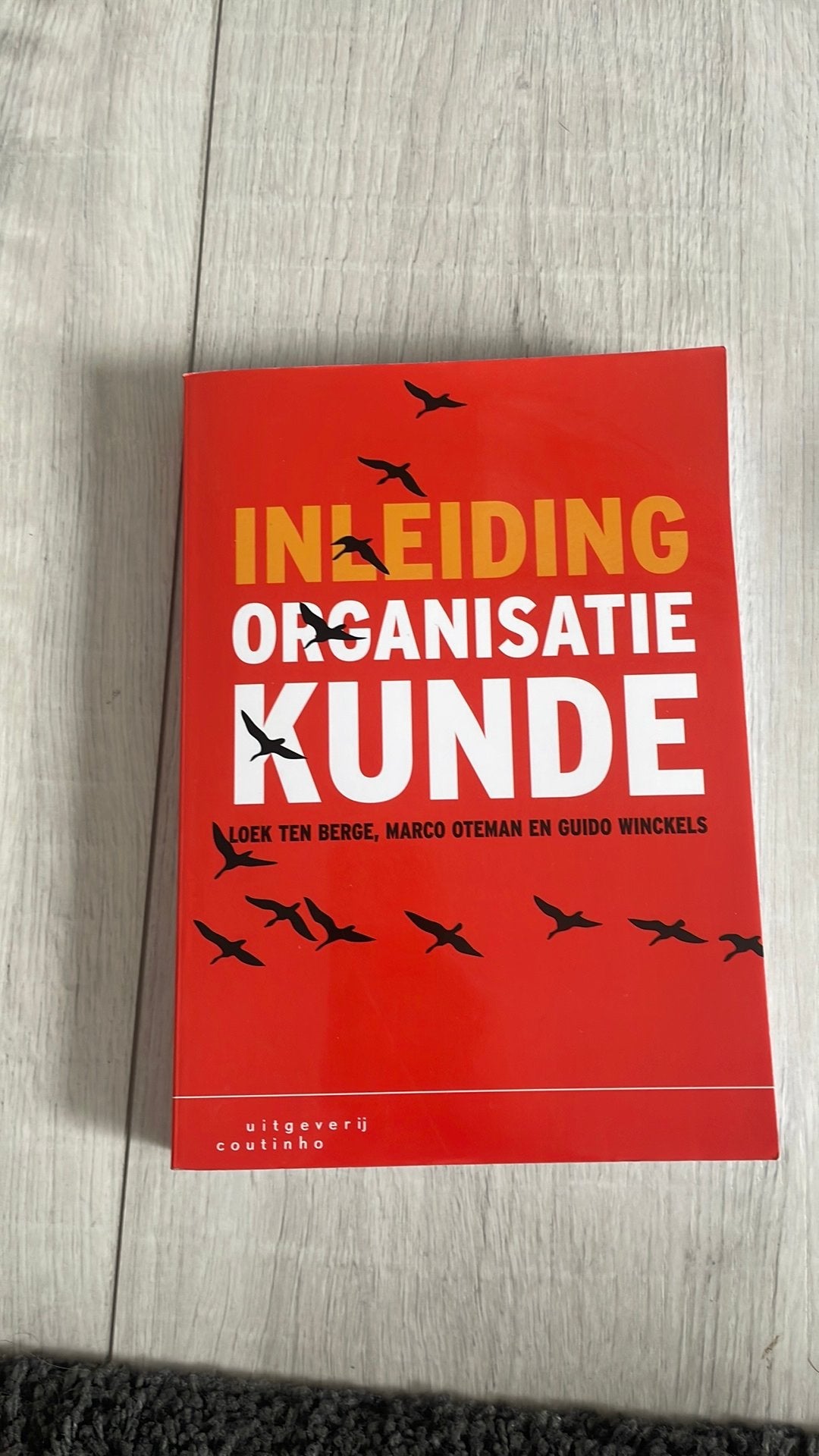 Loek ten Berge - Inleiding organisatiekunde, Zo goed als nieuw, Alpha, Loek ten Berge; Marco Oteman, HBO