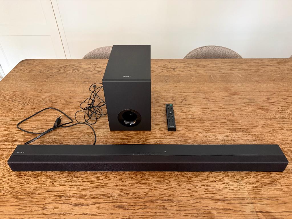 Sony HT-CT80 soundbar met subwoofer en bluetooth, Ophalen, Bluetooth, Zo goed als nieuw