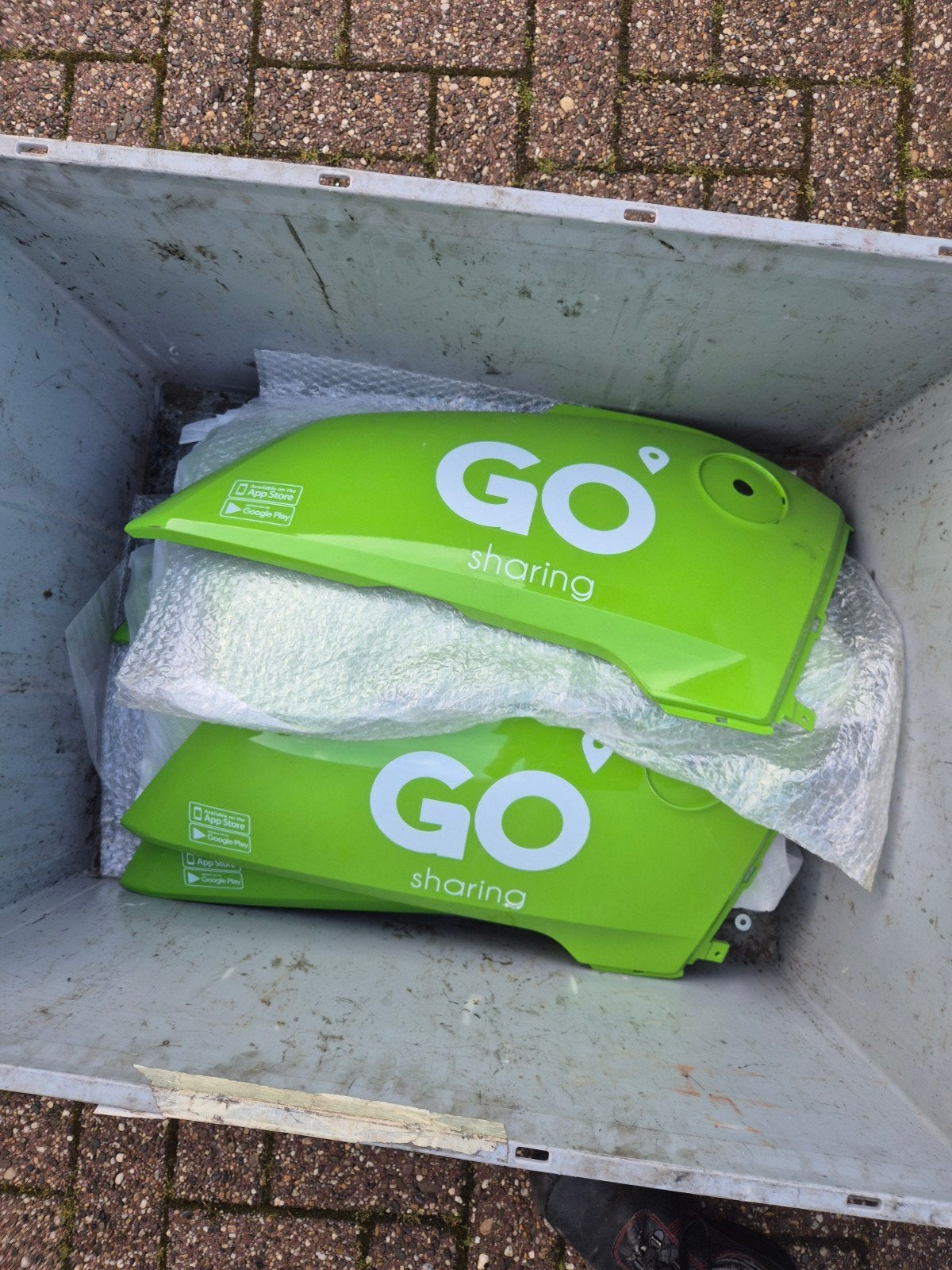 Nieuwe go scooter zij kappen, Tuin en Terras, Zand, Ophalen of Verzenden, Nieuw