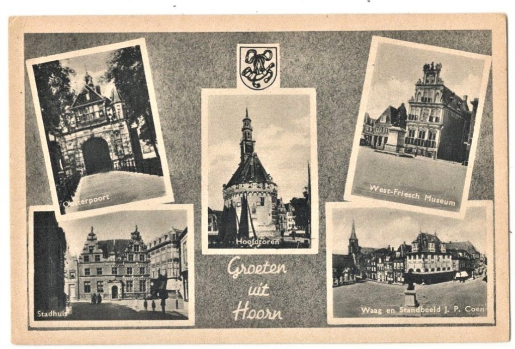 N-91   Hoorn, Ophalen of Verzenden, 1920 tot 1940, Ongelopen, Noord-Holland