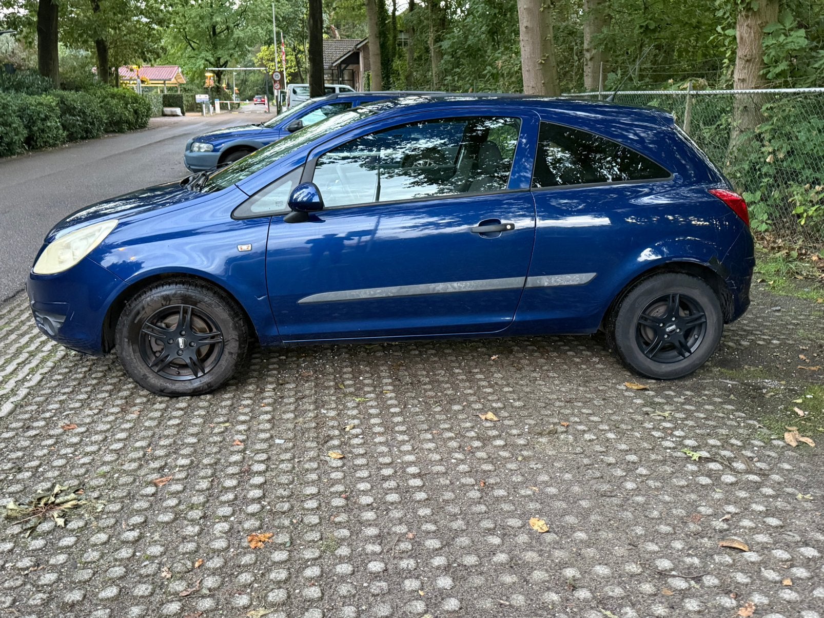 Opel Corsa 1.0 12V 3D 2007 Blauw, Voorwielaandrijving, 450 kg, Blauw, Handgeschakeld