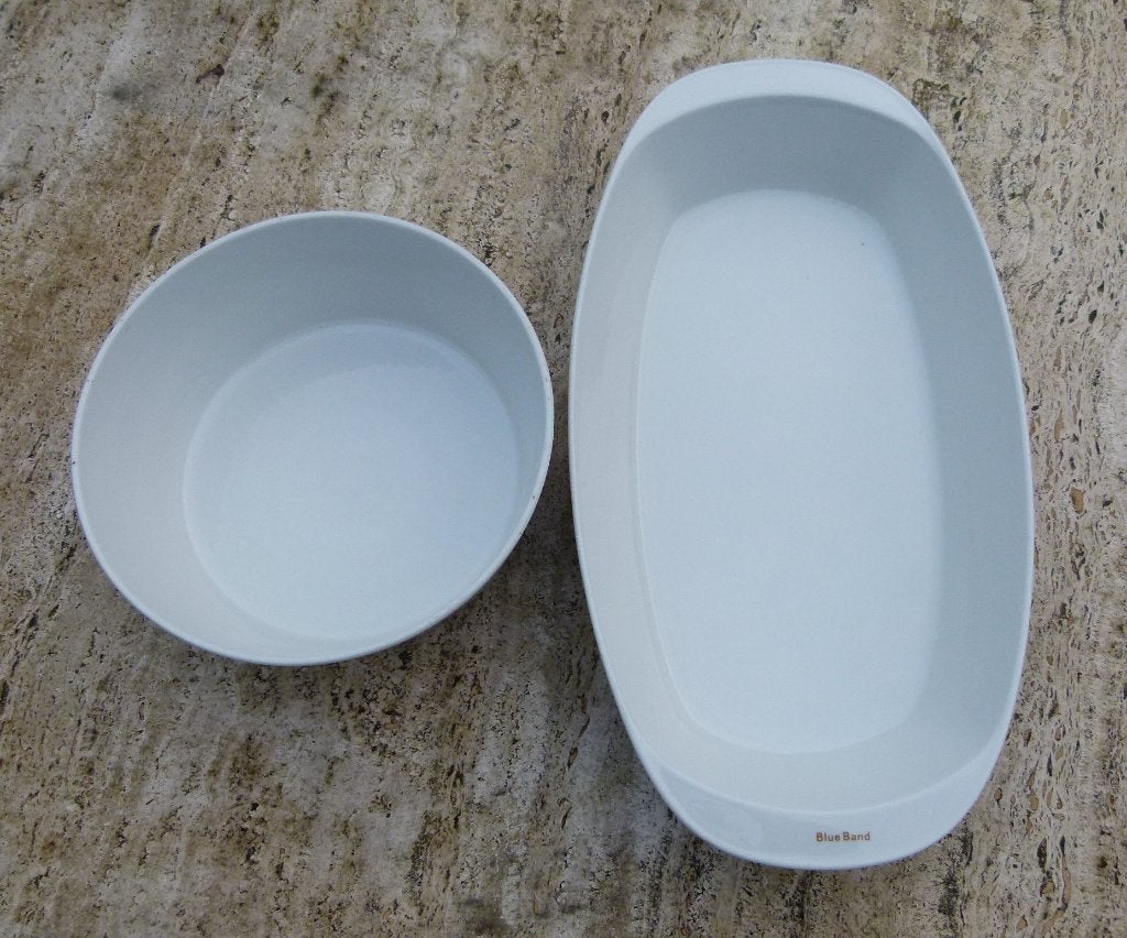 4 x Royal Sphinx Blue Band Oven Schaal Ovenschalen, Ophalen of Verzenden