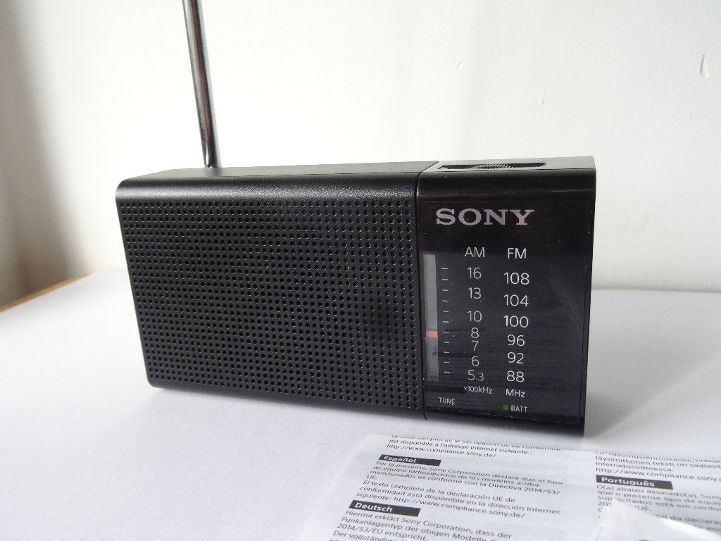 Sony Radio ICF-P36 – Werkt perfect, fantastisch ontvangst, Ophalen of Verzenden, Zo goed als nieuw, Radio