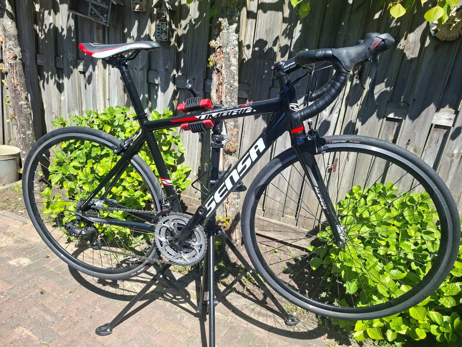 Sensa Umbria Junior racefiets 47 cm, Gebruikt, Velgrem, Aluminium, Minder dan 49 cm
