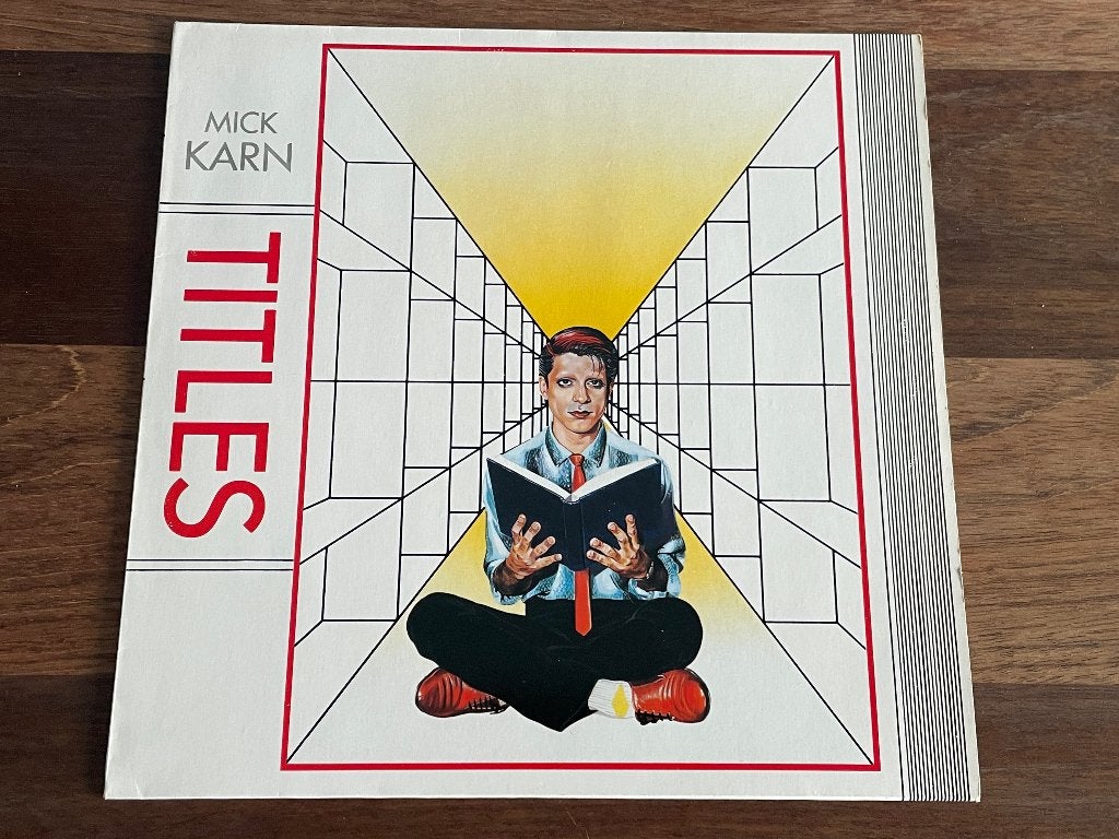 Vinyl LP Mick Karn Titles ( Japan ), LP, Gebruikt, Pop, Originele persing