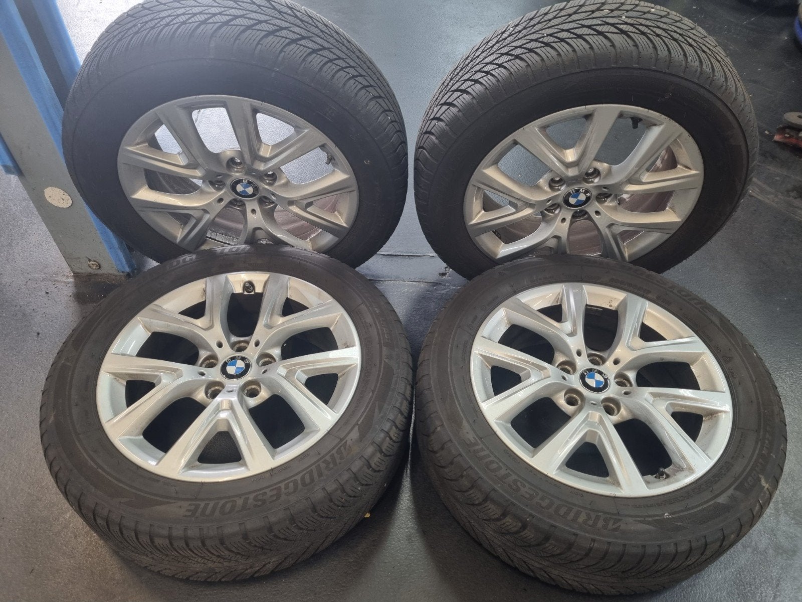 Originele 17inch velgen met winterbanden, Ophalen, Gebruikt, Banden en Velgen, 17 inch
