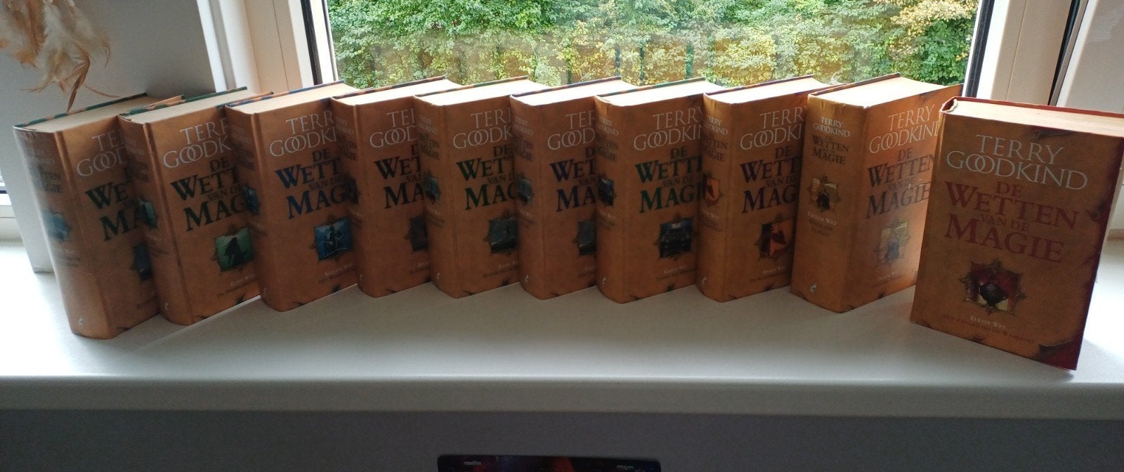 De wetten van de magie Terry Goodkind, Boeken, Ophalen