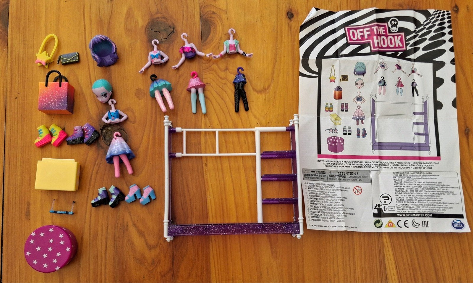 Of the hook doll, Ophalen of Verzenden, Zo goed als nieuw, Fashion Doll