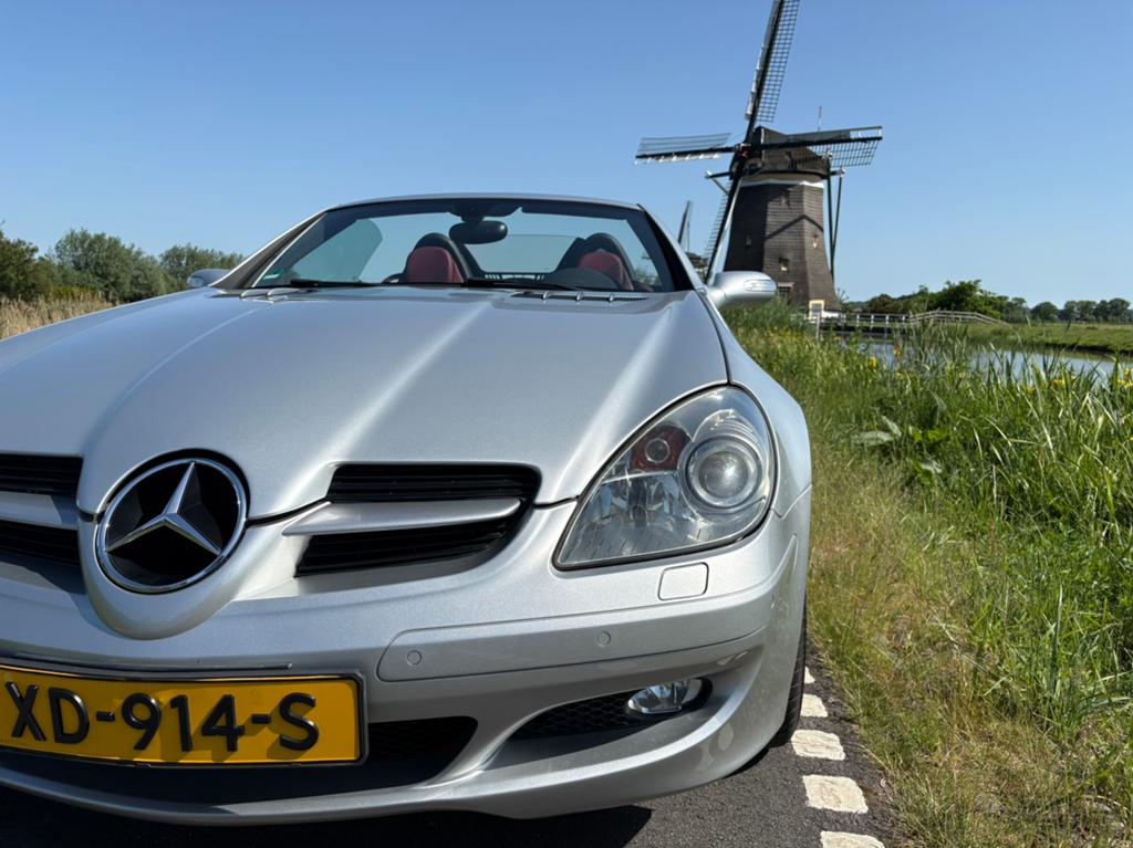 Mercedes-Benz SLK 200 K. - 165.000km - nw. APK - heel mooi!, Achterwielaandrijving, 4 cilinders, 1796 cc, 163 pk