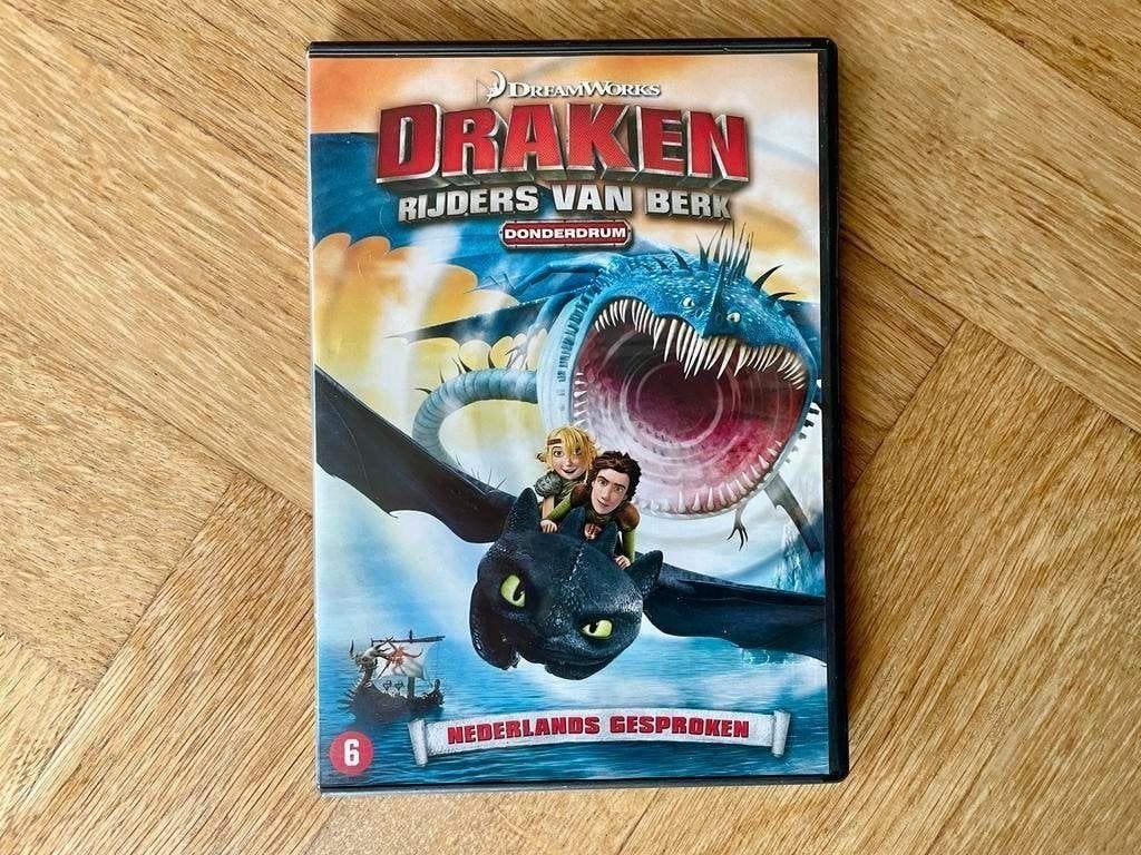 Draken Rijders van Berk - Donderdrum in 2 DVD set (met NL), Animatie, Amerikaans, Nederlands, Ophalen of Verzenden