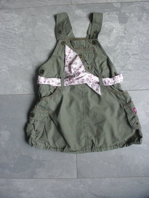 H&M salopette jurk overgooier , maat 74 (qwe), Meisje, Jurkje of Rokje, H&M, Ophalen of Verzenden