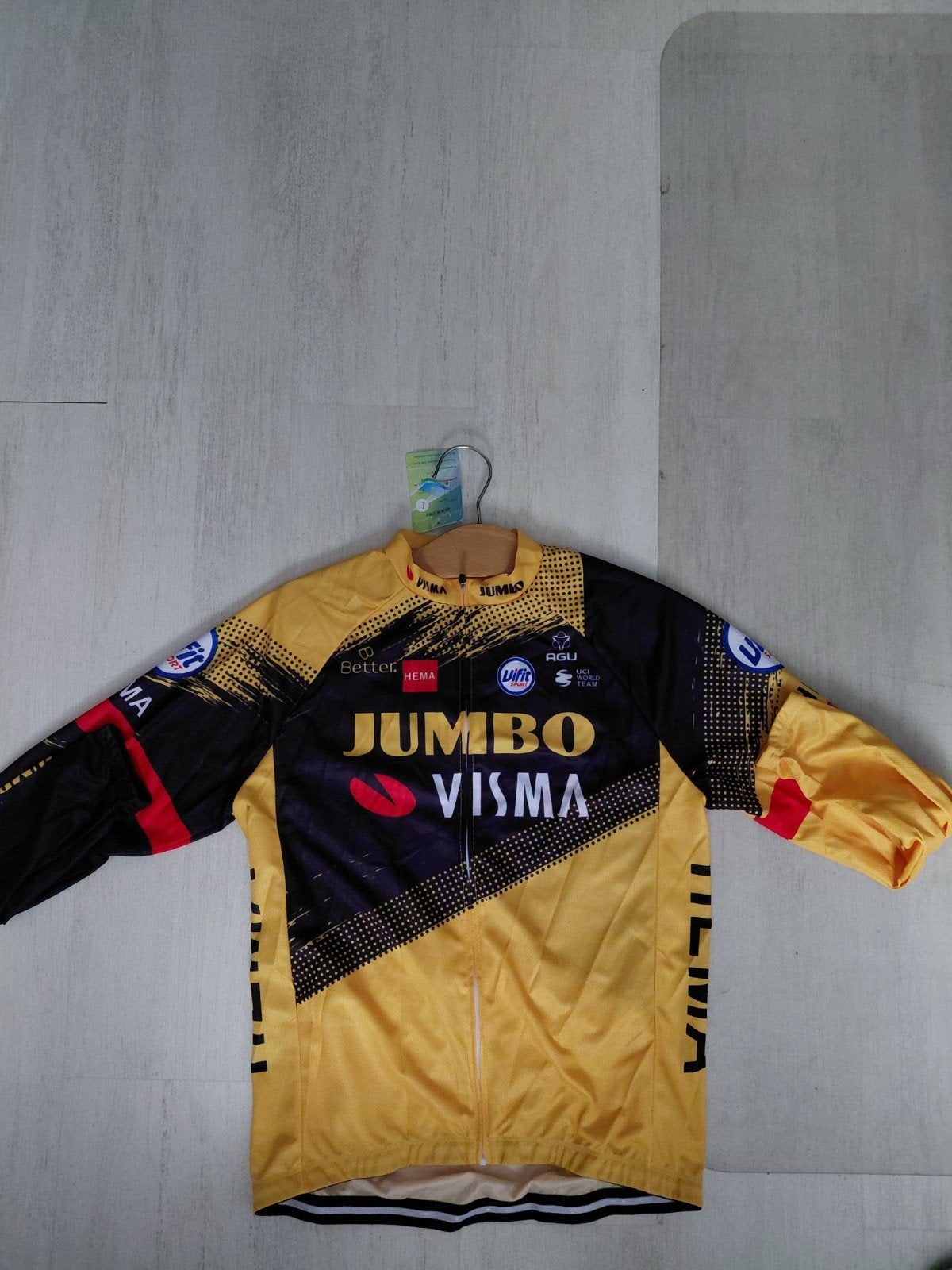 Jumbo Visma wielershirt (M) Nieuw! - Leuk cadeau voor kinder, Fietsen en Brommers, Ophalen of Verzenden, Nieuw, Heren, Bovenkleding
