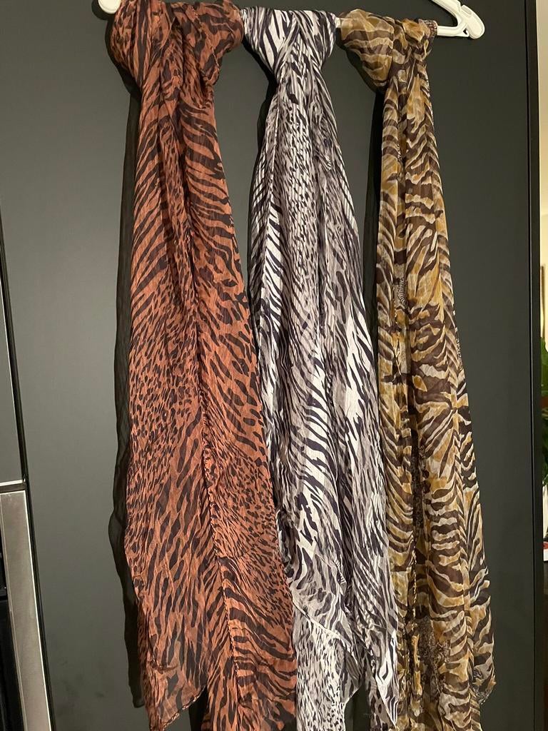 Sjaal viscose, Ophalen of Verzenden, Zo goed als nieuw