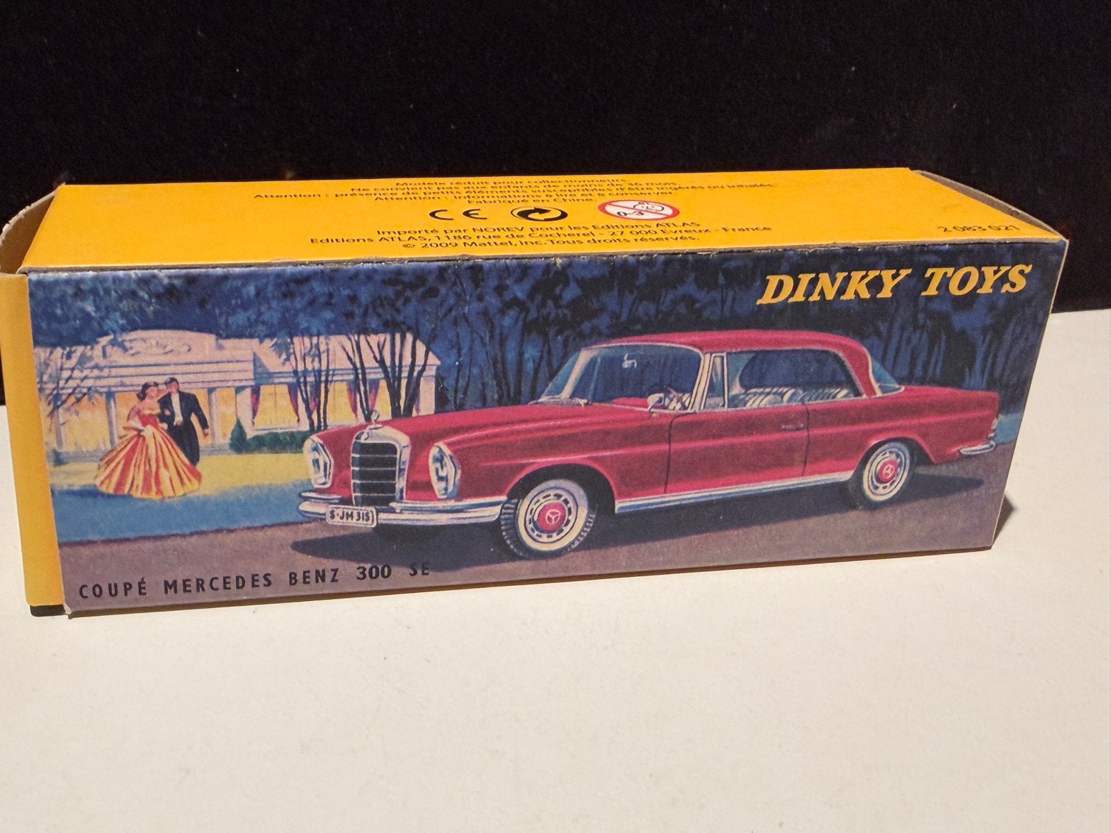 Dinky Toys Coupé Mercedes-Benz 300 SE - Modelauto, Ophalen of Verzenden, Zo goed als nieuw, Auto, Dinky Toys