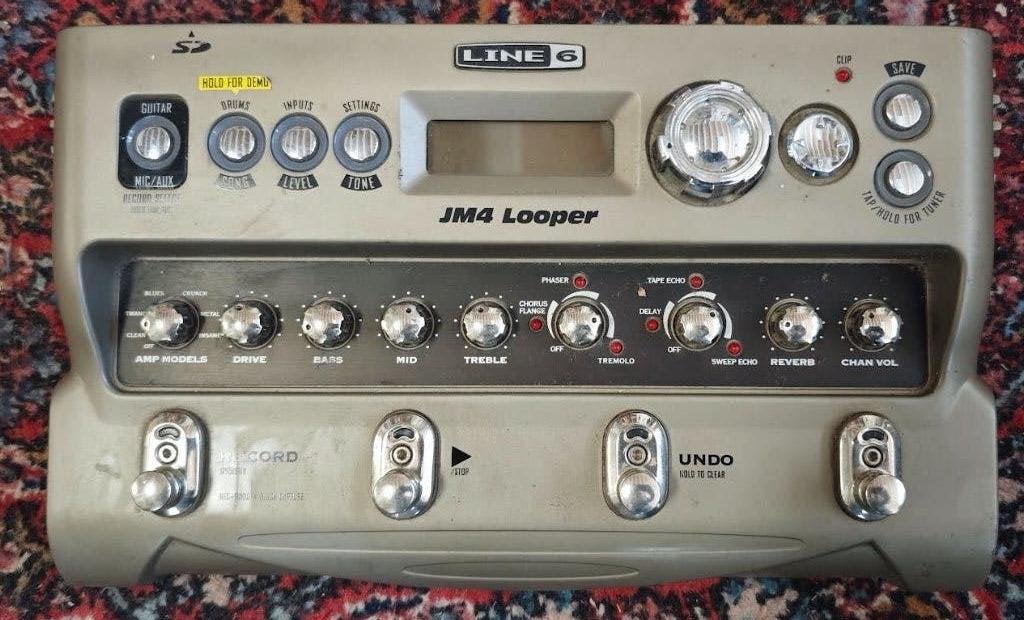 Line 6 JM-4 Looper effectpedaal, Ophalen of Verzenden, Gebruikt, Multi-effect