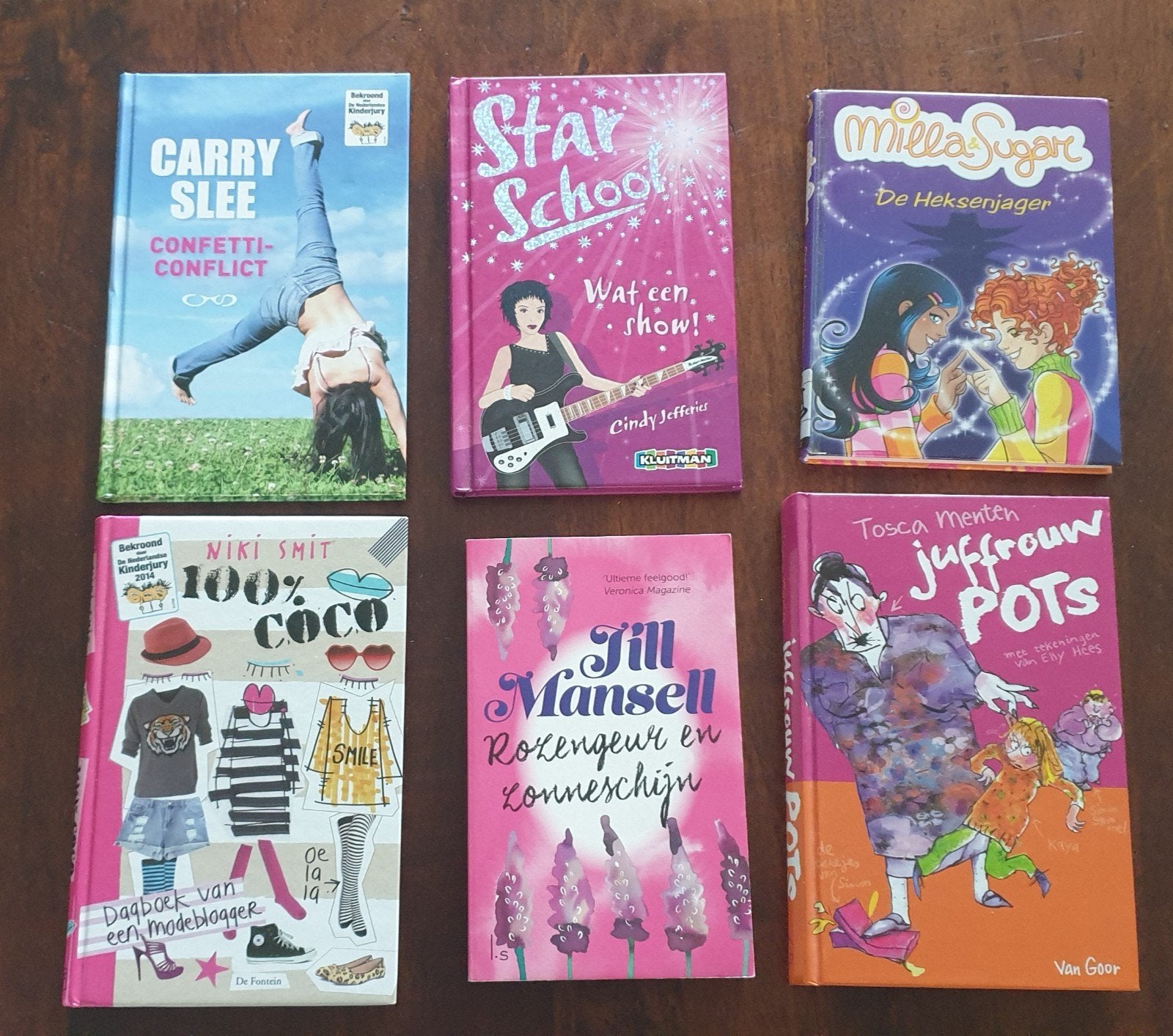 6 verschillende meiden boeken, Boeken, Ophalen, Gelezen, Verhalen