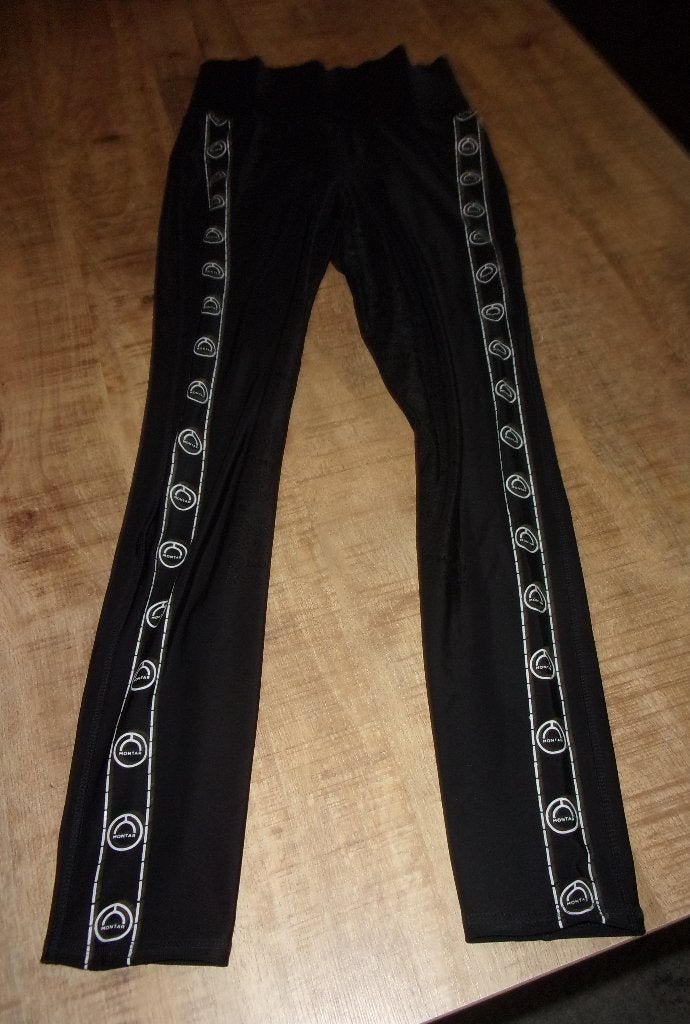 Montar rijlegging paardrijbroek 38 zwart Journey siliconen, Dressuur, Nieuw, Zwart, Sneldrogend