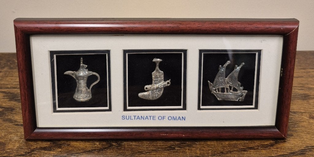 Sultanate of Oman wanddecoratie, Huis en Inrichting, Oosters, Decoratieobject, Ophalen of Verzenden, Zo goed als nieuw