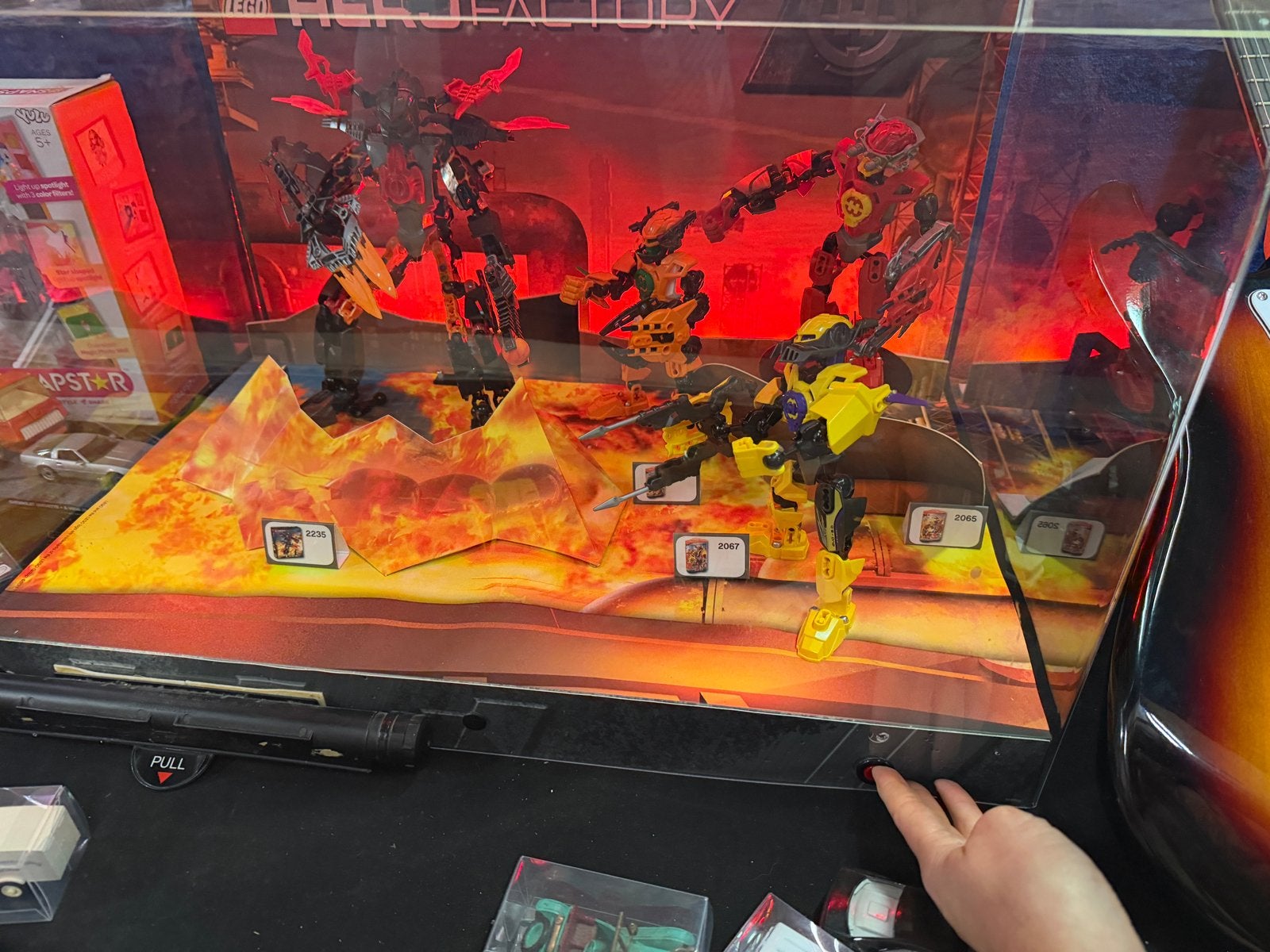 Uniek lego transformers, in schitterend etalage display, Ophalen of Verzenden