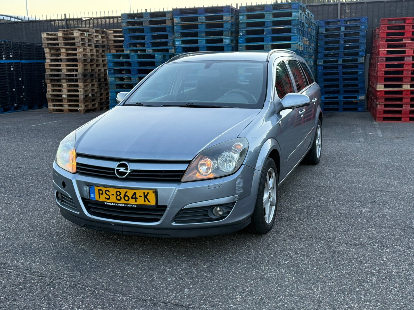 Opel Astra 1.6 16V St.wgn. 2005 Grijs new APK NAP, Auto's, Voorwielaandrijving, 15 km/l, 4 cilinders, 1100 kg