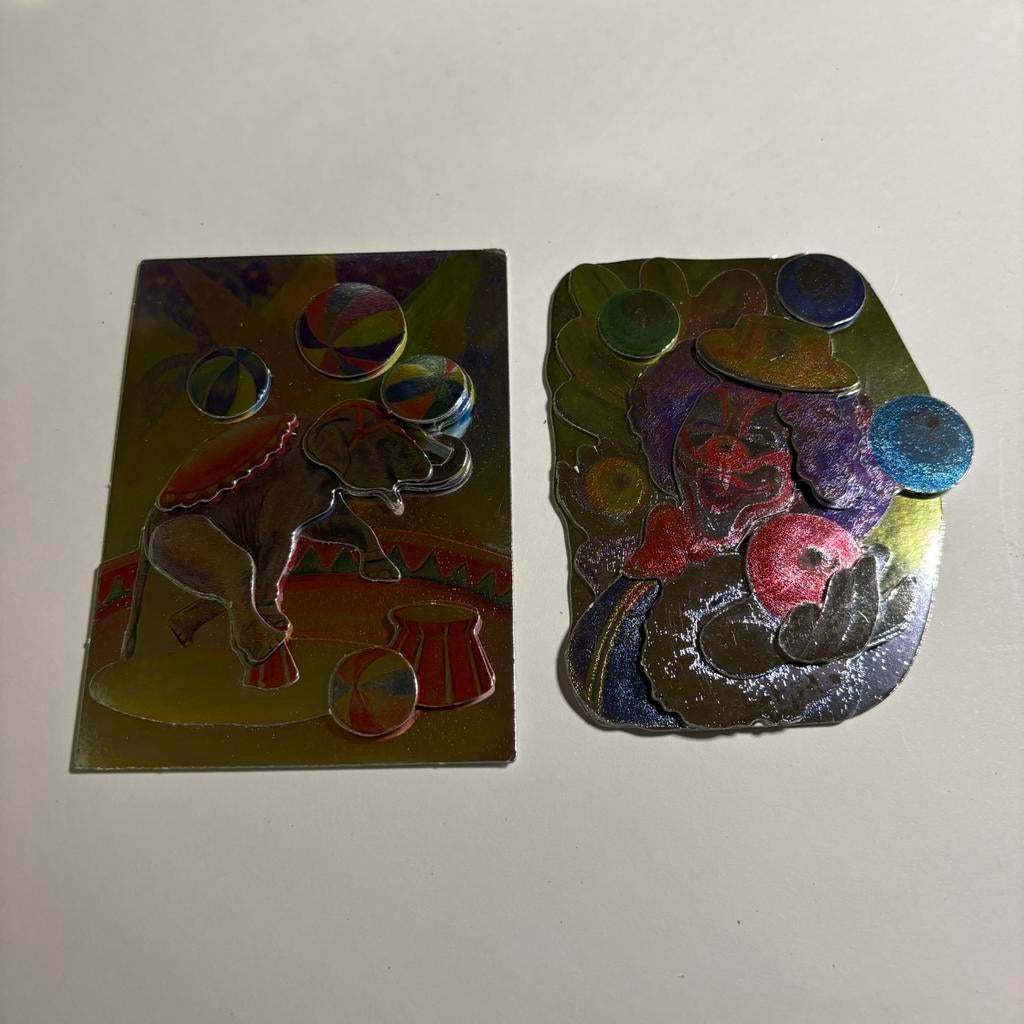 3d plaatjes circus nu 0,40, Ophalen of Verzenden, Nieuw, Overige thema's, Knipvel