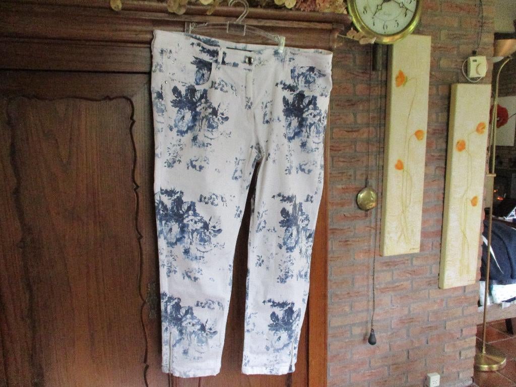 mj/NIEUW! ZERRES/broek/chino/zomerbroek/STRETCH/46=48, Verzenden, Wit, Nieuw, Broek of Spijkerbroek