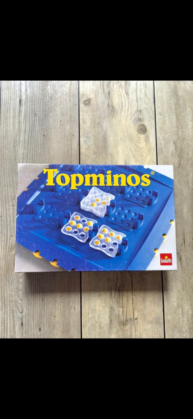 Topminos bordspel van Goliath, Hobby en Vrije tijd, Een of twee spelers, Ophalen of Verzenden, Gebruikt, Goliath