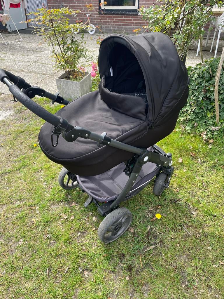 Complete Teutonia kinderwagen met accessoires, Kinderen en Baby's, Kinderwagens en Combinaties, Gebruikt, Combiwagen, Met reiswieg