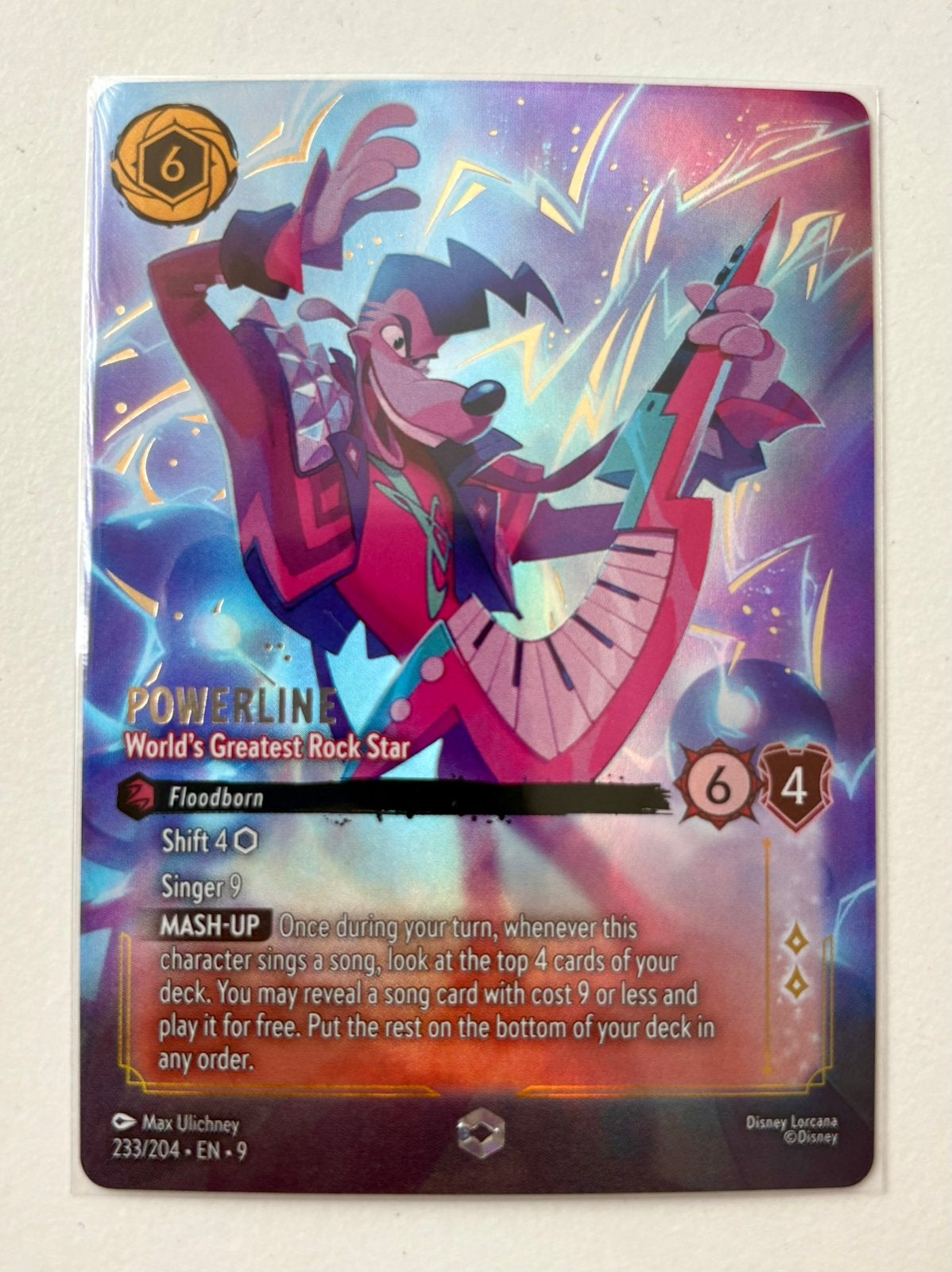 Enchanted Powerline - World’s Greatest Rockstar, Ophalen of Verzenden, Nieuw, Losse kaart, Foil