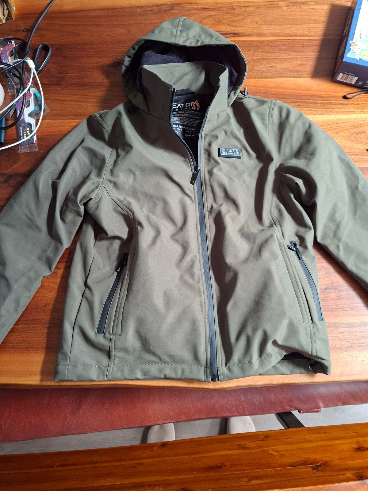 Warmte jas - jas met warmte elementen, Kleding | Dames, Jassen | Winter, Ophalen of Verzenden, Zo goed als nieuw, Maat 34 (XS) of kleiner