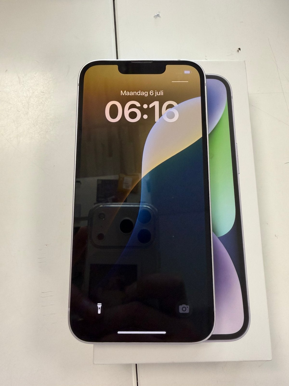 iPhone 14 128GB Purple – Zeer nette staat – Compleet, Ophalen of Verzenden, Zo goed als nieuw, IPhone 14