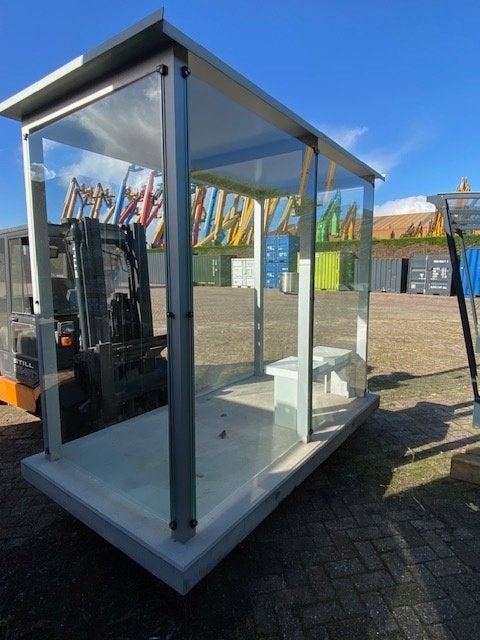 abri rookruimte rookhok, Tuin en Terras, Ophalen of Verzenden, Zo goed als nieuw, Overige typen
