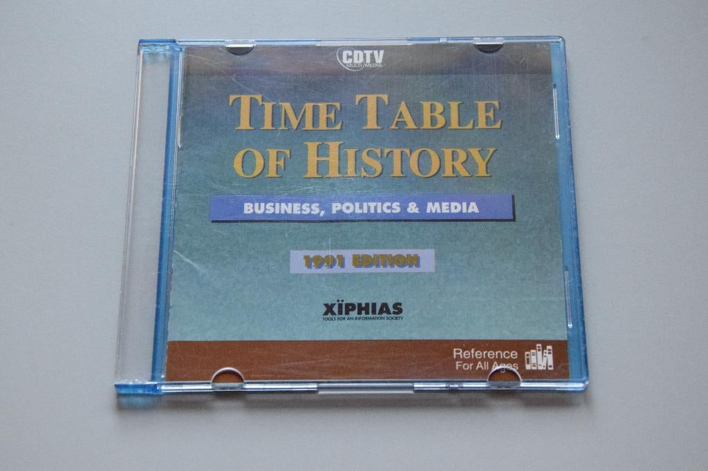 Commodore CDTV : Time Table of History, Computers en Software, Vintage Computers, Ophalen of Verzenden