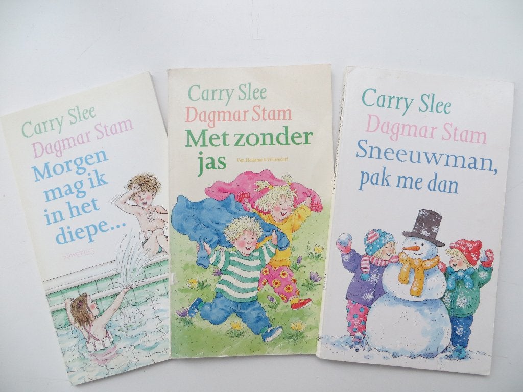 3 Boeken Carry Slee, Met zonder Jas, Morgen mag ik in het di, Ophalen of Verzenden, Zo goed als nieuw, Fictie algemeen