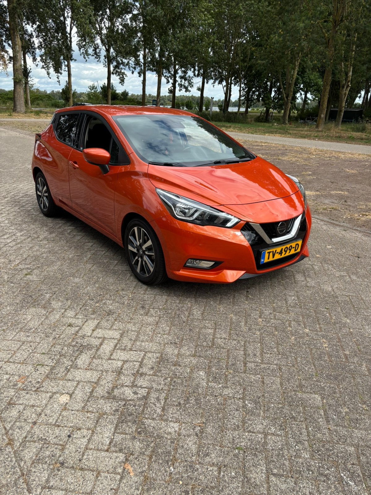 Nissan Micra 0.9 Ig-t 90pk 2018, Auto's, Voorwielaandrijving, 898 cc, 40 €/maand, Zwart