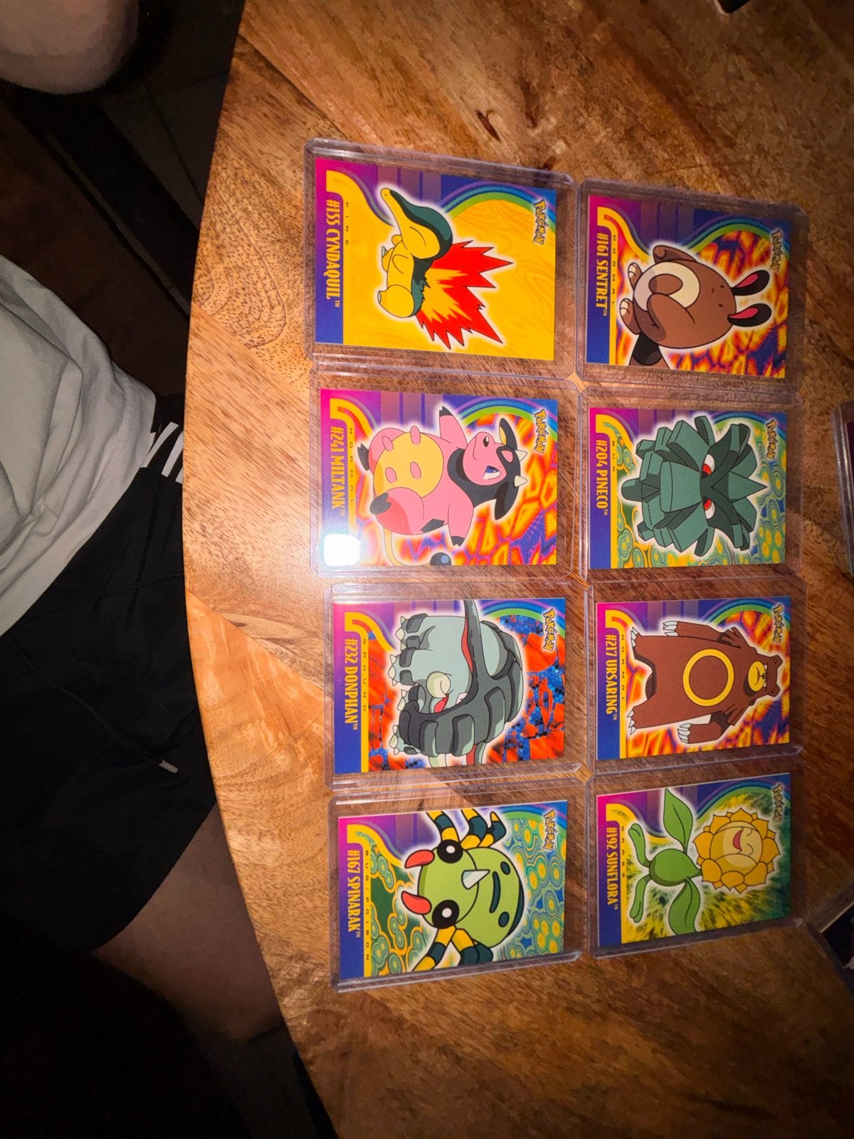 Pokémon Topps Chrome Series 2 kaarten (set van 8), Hobby en Vrije tijd, Verzamelkaartspellen | Pokémon, Ophalen of Verzenden, Zo goed als nieuw