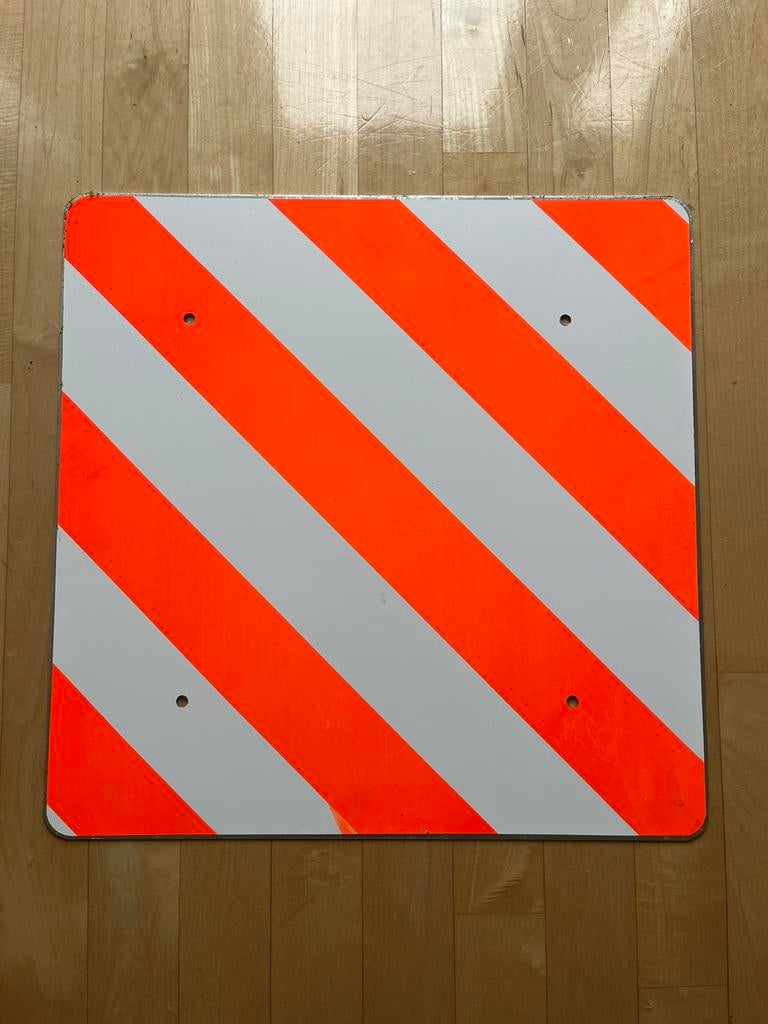 Markeringsbord - Reflector fietsendrager, Ophalen of Verzenden, Zo goed als nieuw