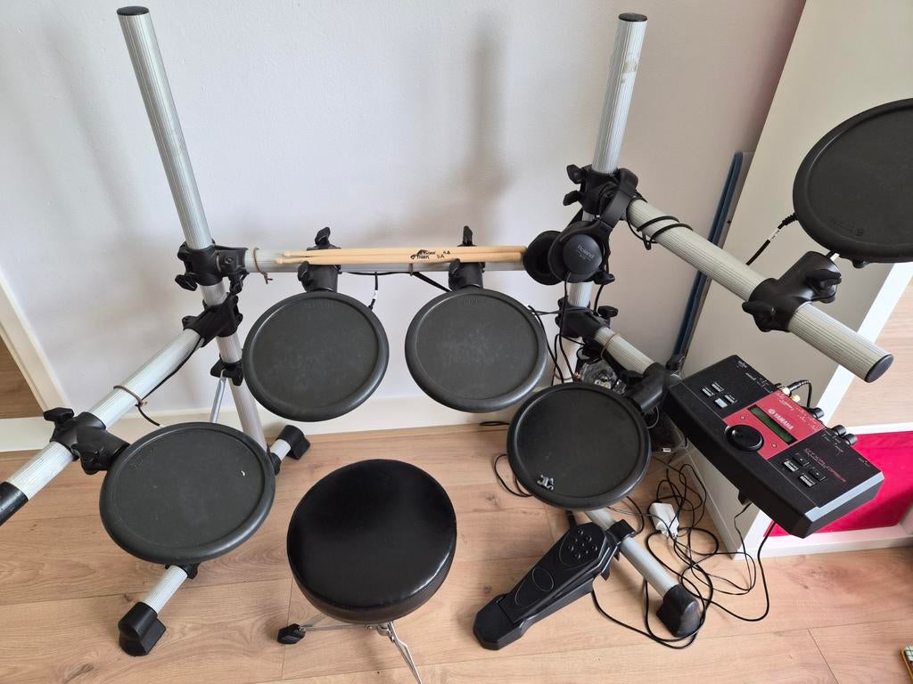 Compleet Elektronisch Drumstel Yamaha met Accessoi, Ophalen, Yamaha, Elektronisch