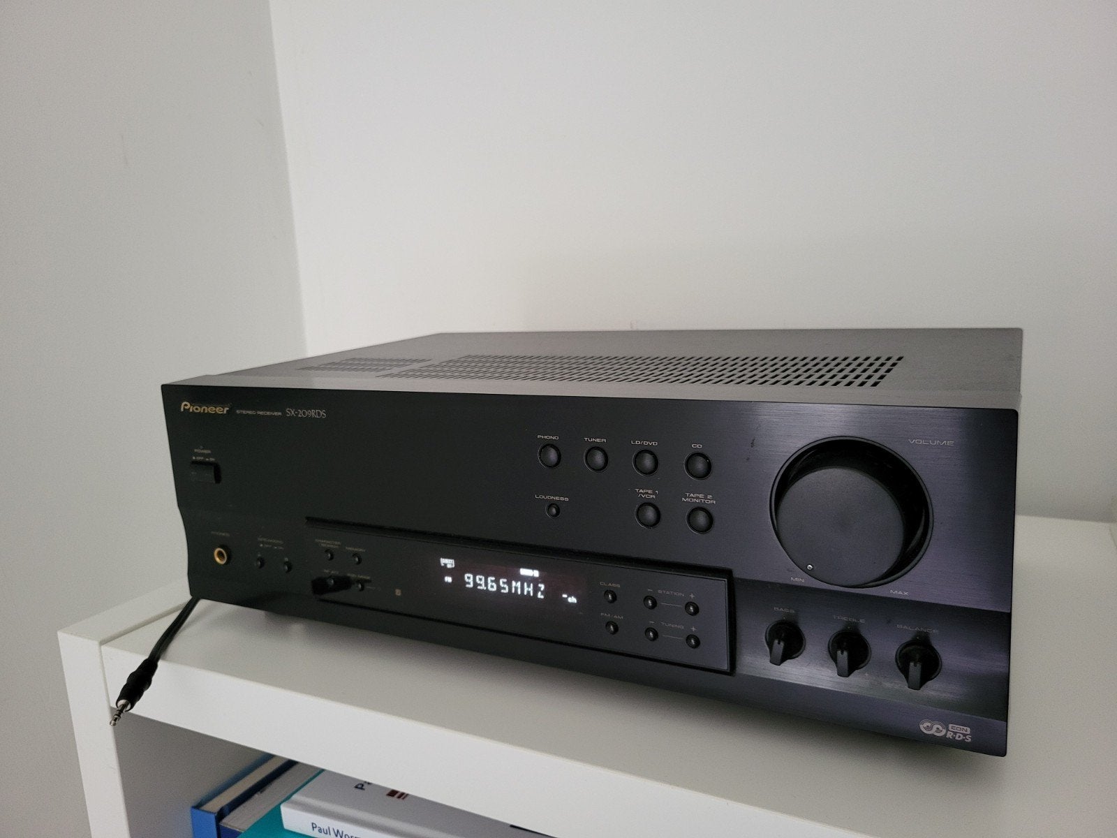 Pioneer SX-209RDS stereo receiver met FM/AM tuner, Audio, Tv en Foto, Ophalen, Gebruikt, 60 tot 120 watt, Pioneer