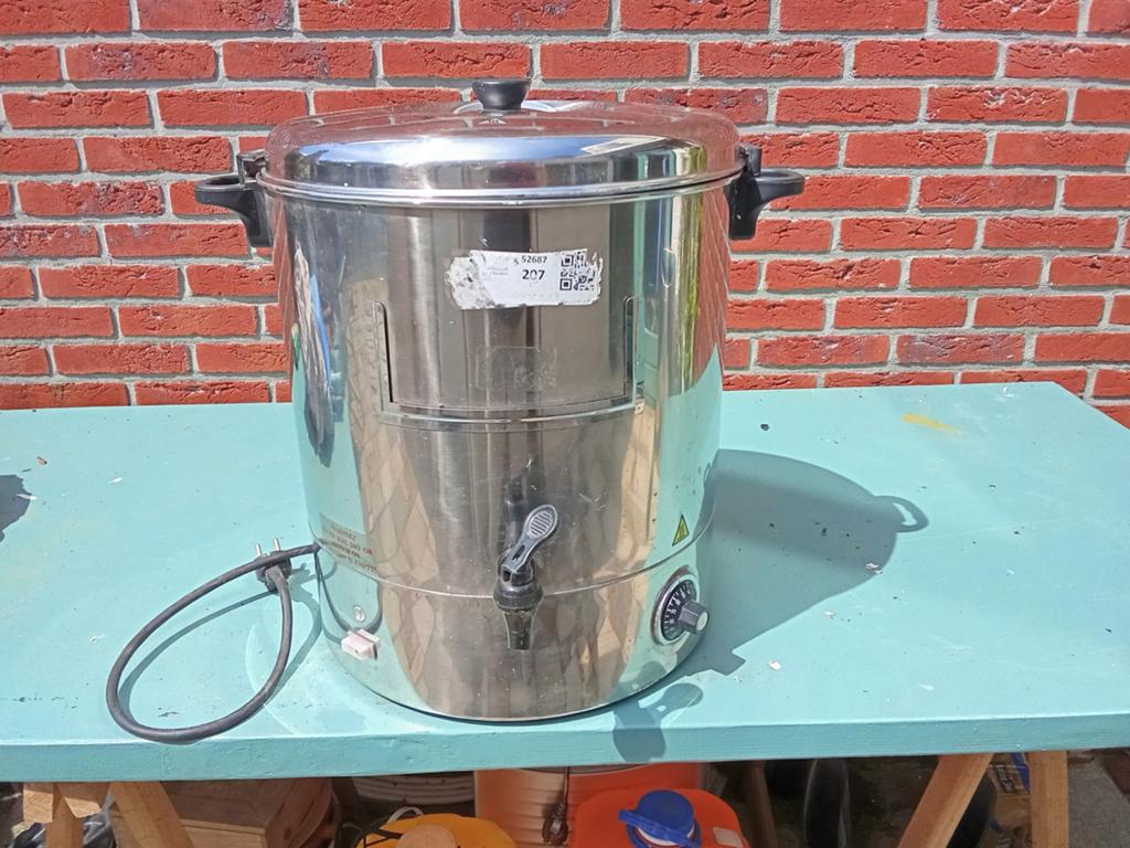 Kookketel of brouwketel z.g.a.n 40 liter, Ophalen