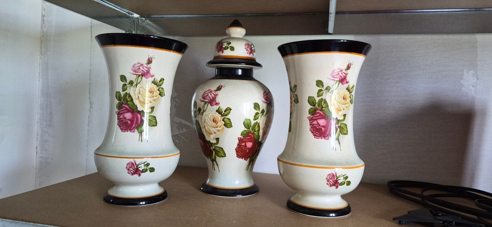 Drie vazen van Modica Gouda-Plateel, Antiek en Kunst, Ophalen