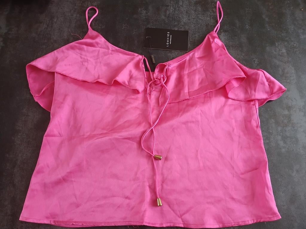Nieuw fushia topje maat S, Ophalen of Verzenden, Nieuw