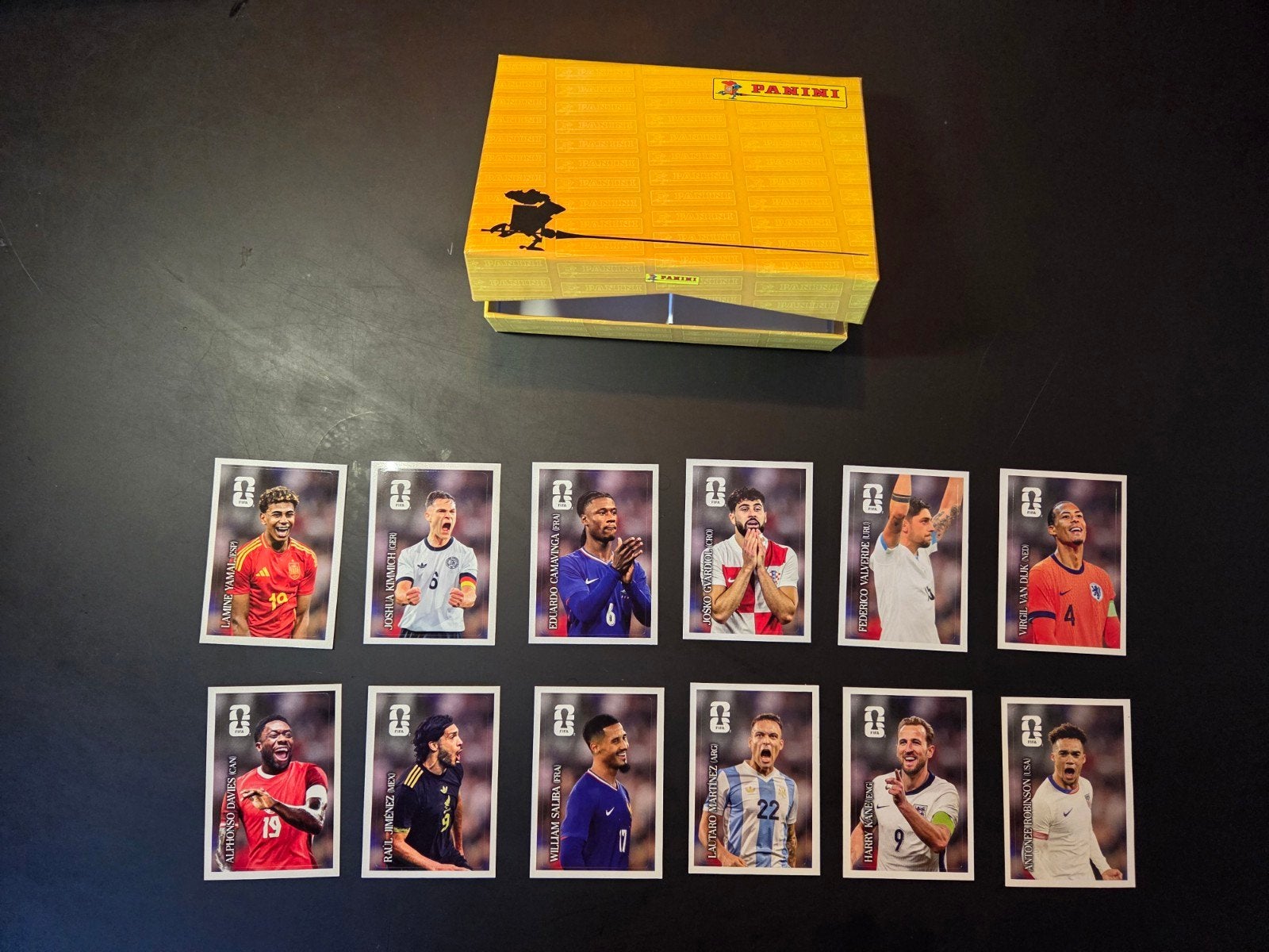 Panini World Cup 2026 Coca Cola CC stickers compleet met box, Ophalen of Verzenden, Nieuw, Meerdere stickers