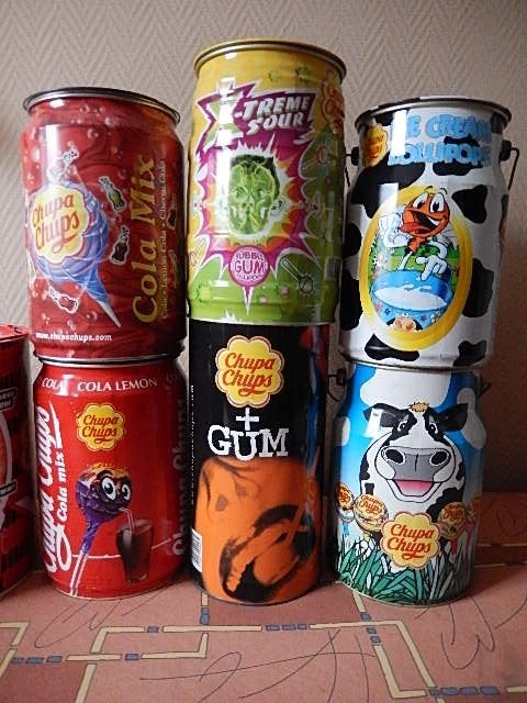 chupa chips blikken, Ophalen, Overige