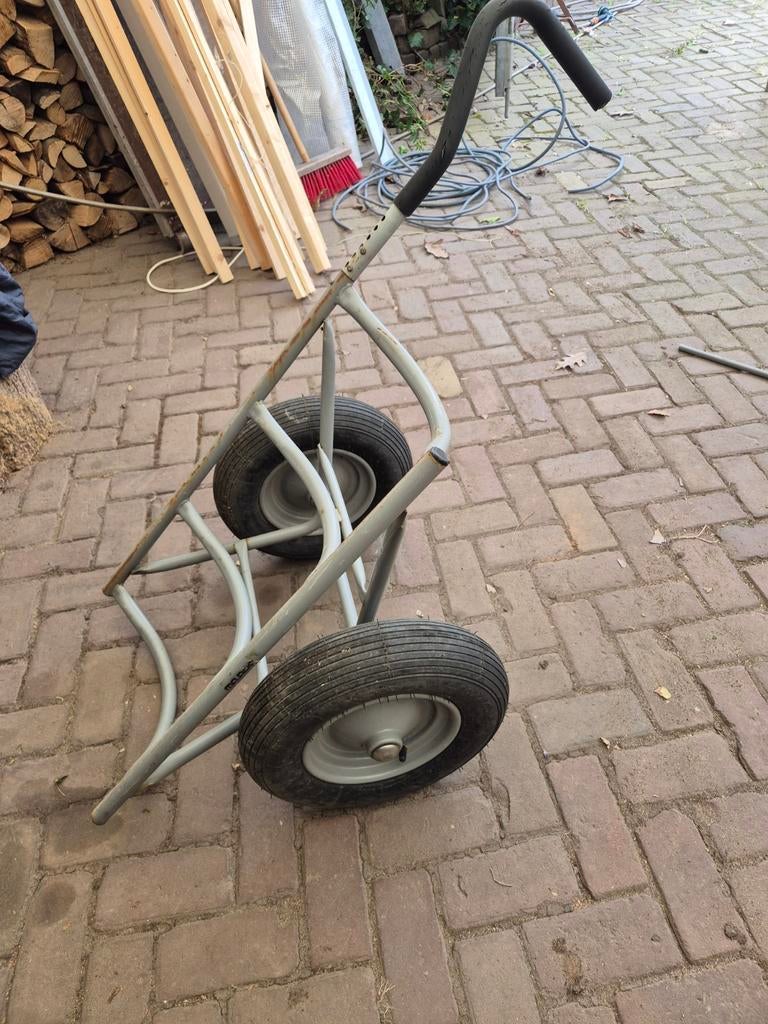 Tapijtrolwagen, Ophalen, Transportkar