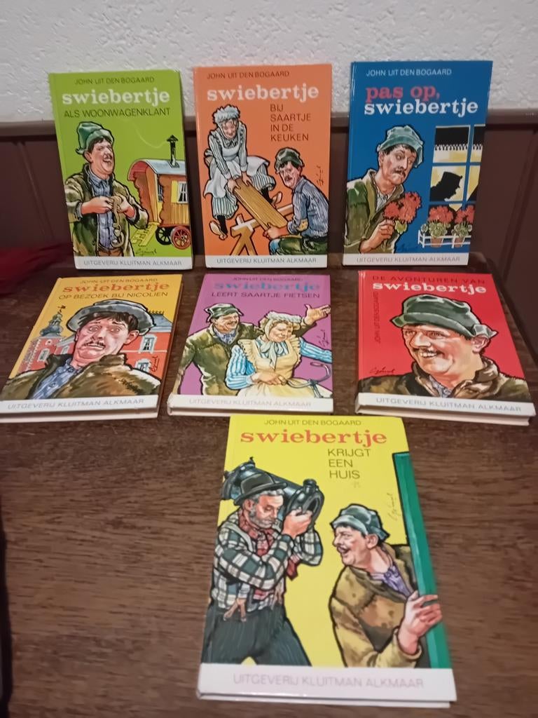 7x swiebertje  en 7x bakkertje deeg  boeken, Boeken, Ophalen of Verzenden