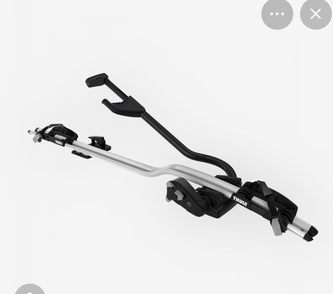 Thule Dakdrager pro ride 598- Set van 2, Auto diversen, Fietsendragers, Ophalen of Verzenden, 2 fietsen, Nieuw, Dakdrager