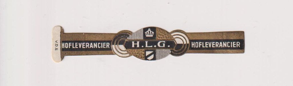sigarenbanden - H.L.G., Verzamelen, Ophalen of Verzenden, Zo goed als nieuw, Sigarenbandjes