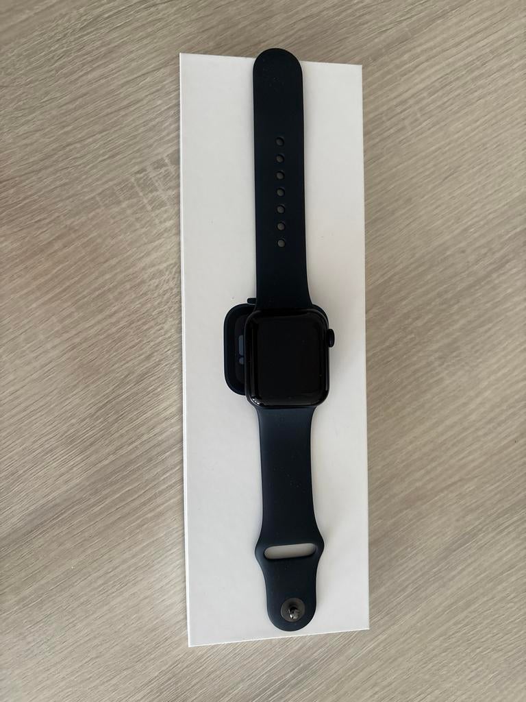 Apple Watch SE (Gen 2) 40mm Midnight - Zo goed als nieuw, Hartslag, Zwart, IOS, Ophalen of Verzenden